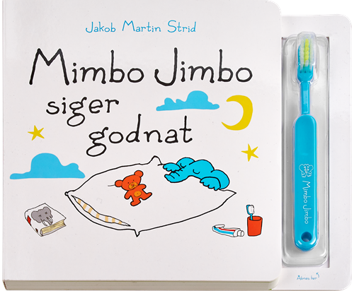 Cover for Jakob Martin Strid · Mimbo Jimbo siger godnat, inkl. tandbørste (Indbundet Bog) [1. udgave] (2017)