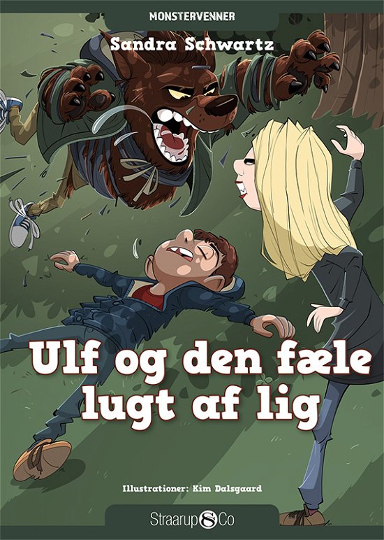 Cover for Sandra Schwartz · Monstervenner: Ulf og den fæle lugt af lig (Hardcover Book) [1. Painos] (2019)