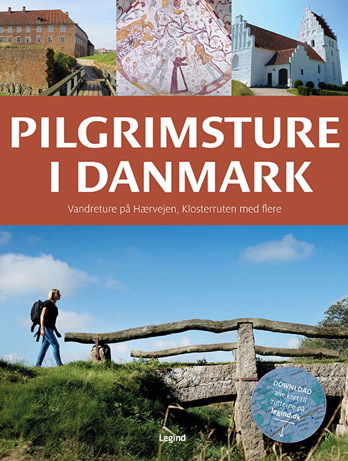 Cover for Jørgen Hansen · Pilgrimsture i Danmark (Inbunden Bok) [1:a utgåva] (2018)