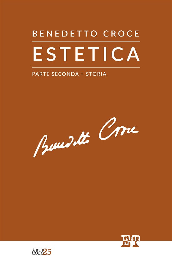 Cover for Benedetto Croce · Estetica #02 (Book)