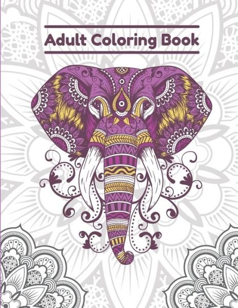 Cover for Omniclap Publications · Adult Coloring Book (Pocketbok) (2021)