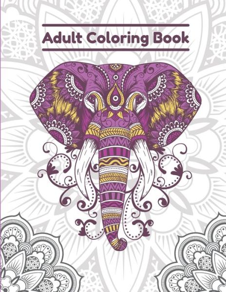 Adult Coloring Book - Omniclap Publications - Kirjat - Independently Published - 9798712415229 - maanantai 22. helmikuuta 2021