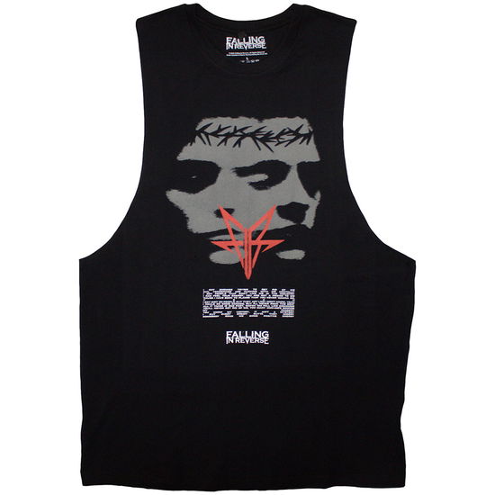 Falling In Reverse Unisex Vest T-Shirt: Blur (Black) - Falling In Reverse - Merchandise - - 9950670836229 -