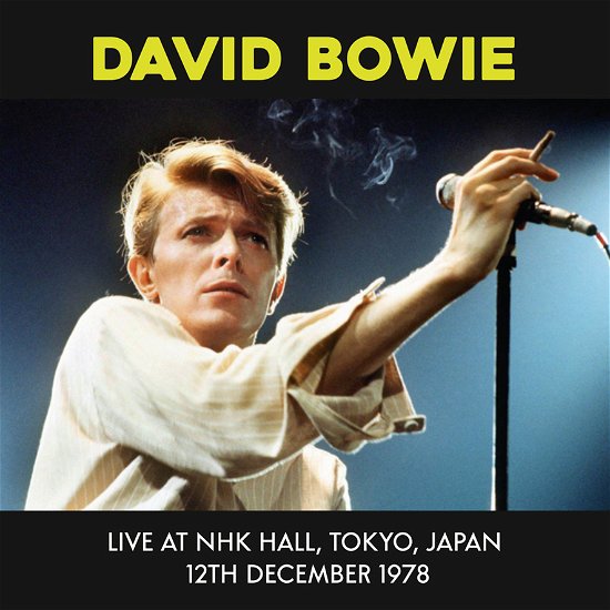 Cover for David Bowie · Live at Nhk Hall, Tokyo, Japan 12th December 1978 (LP) (2021)