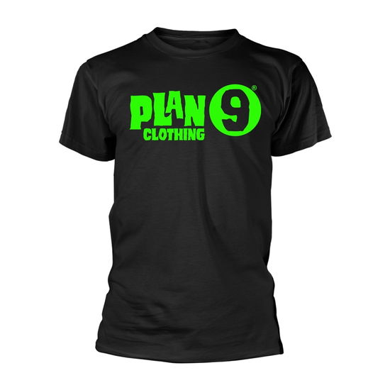 Cover for Plan9 · Logo Large (Green) (T-shirt) [size L] (2025)