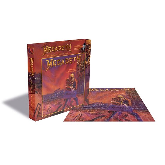 Peace Sells...but Who's Buying? (500 Piece Jigsaw Puzzle) - Megadeth - Lautapelit - ZEE COMPANY - 0803343262230 - tiistai 6. lokakuuta 2020