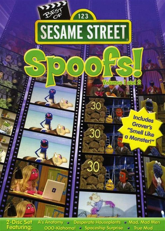 Cover for Sesame Street · Best of Sesame Spoofs 1&amp;2 (DVD) (2011)