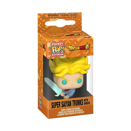 Cover for Funko Pop! Keychain: · DRAGON BALL SUPER - Pocket Pop Keychains - SS Trun (Toys) (2023)