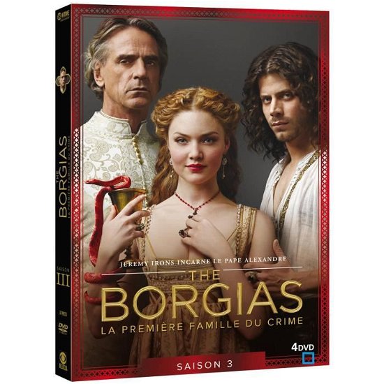 Cover for Jeremy Irons Incarne Le Pape Alexandre · The Borgias Saison 3 (DVD)