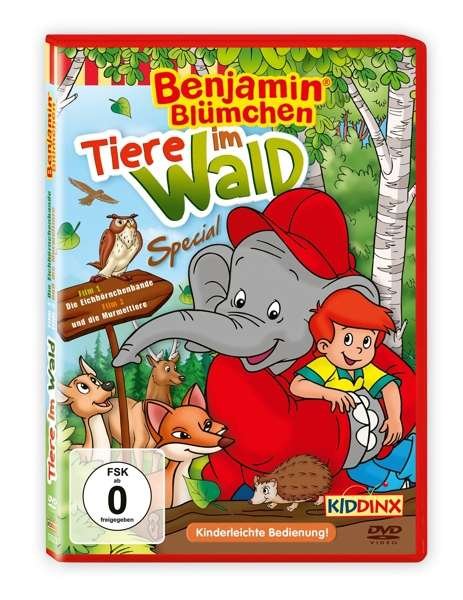 Cover for Benjamin Blümchen · Tiere Im Wald (DVD) (2020)