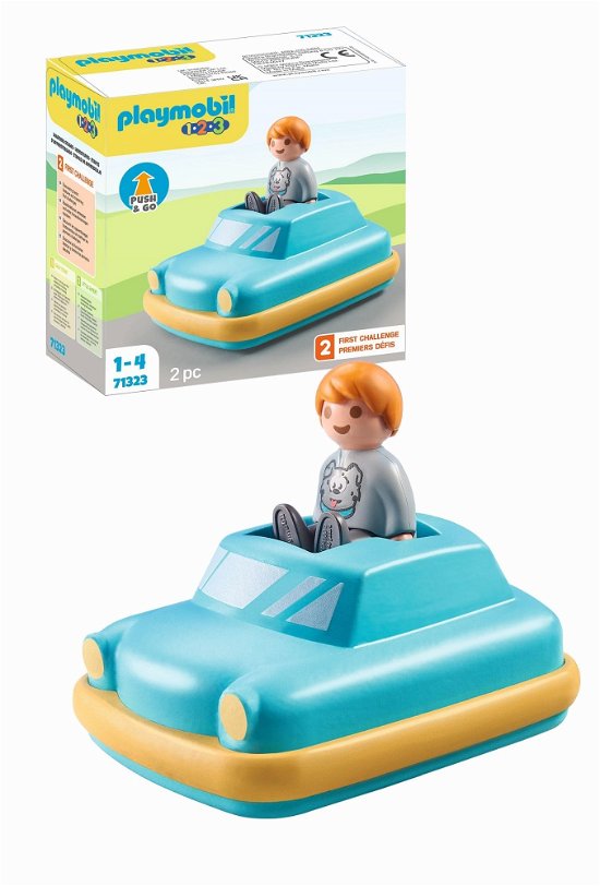 Cover for Playmobil · 123: Push &amp; Go Car (71323) (Leksaker)
