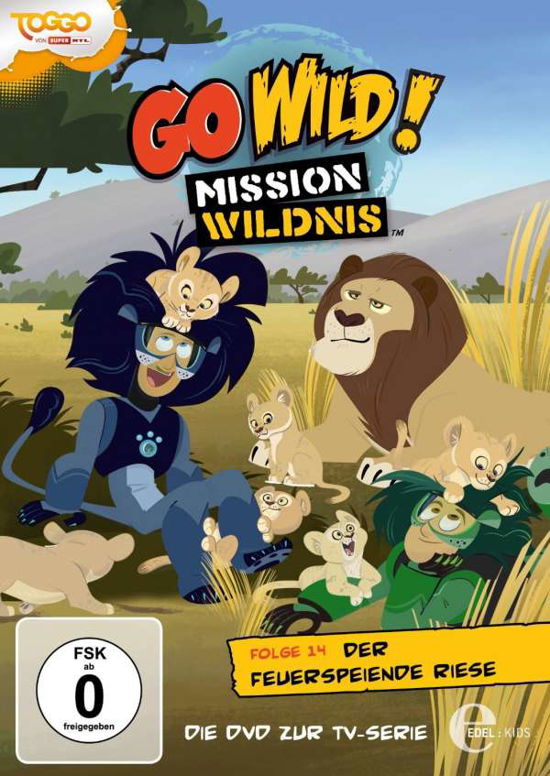 (14)dvd Z.tv-serie-der Feuerspeiende Riese - Go Wild!-mission Wildnis - Film - EDELKIDS - 4029759104230 - 19. juni 2015