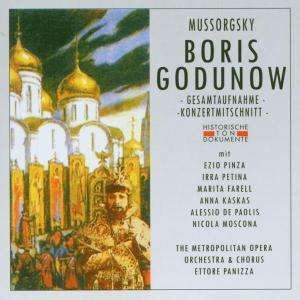 Cover for M. Mussorgsky · Boris Godunov (1869 Version) (CD) (2002)