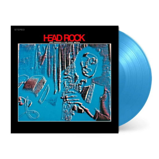 Cover for Jiro Inagaki &amp; Soul Media · Head Rock (Clear Blue Vinyl) (LP) [Japan Import edition] (2024)