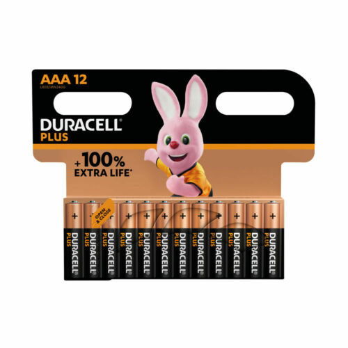 Cover for Duracell Plus 100 Extra Life AAA 12 Pack Exp 032031 · Cf12 Plus100 Ministilo Aaa (MERCH)