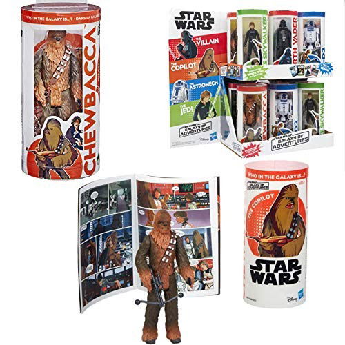 Star Wars Galaxy of Adventures Chewbacca CoPilot 3.75 Acti - Star Wars Galaxy of Adventures Chewbacca CoPilot 3.75 Acti - Merchandise - Hasbro - 5010993561230 - 