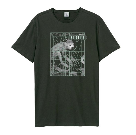Pixies - Dolittle Amplified Xx Large Vintage Charcoal T Shirt - Pixies - Fanituote - AMPLIFIED - 5054488771230 - 