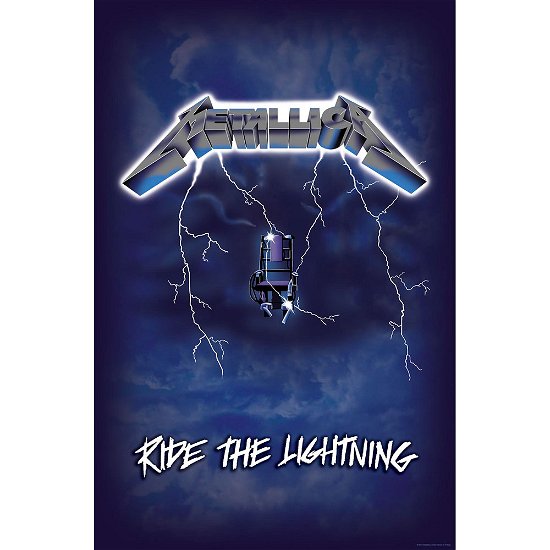 Metallica Textile Poster: Ride the Lightning - Metallica - Koopwaar -  - 5055339746230 - 