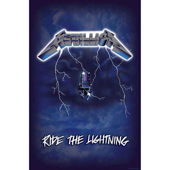 Cover for Metallica · Metallica Textile Poster: Ride the Lightning (Poster)