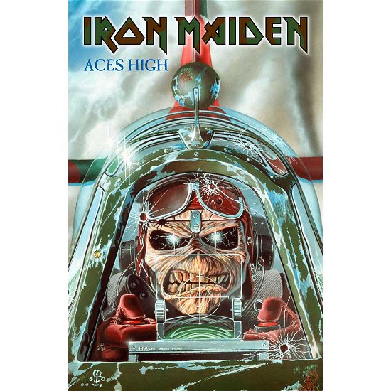 Cover for Iron Maiden · Iron Maiden Textile Poster: Aces High (Poster)