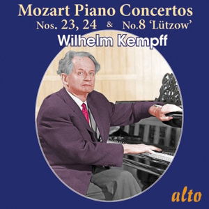 Cover for Wilhelm Kempff / Bpo / Leitner · Mozart Piano Concertos 23. 24. 8 Lutzow (CD) (2016)