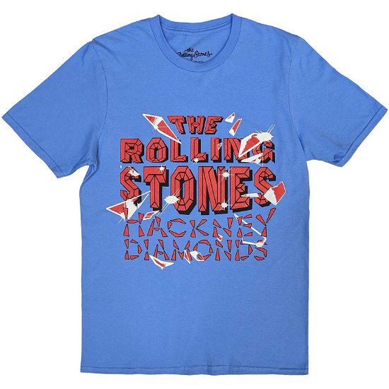 Cover for The Rolling Stones · The Rolling Stones Unisex T-Shirt: Hackney Diamonds Shatter (T-shirt) [size XL]
