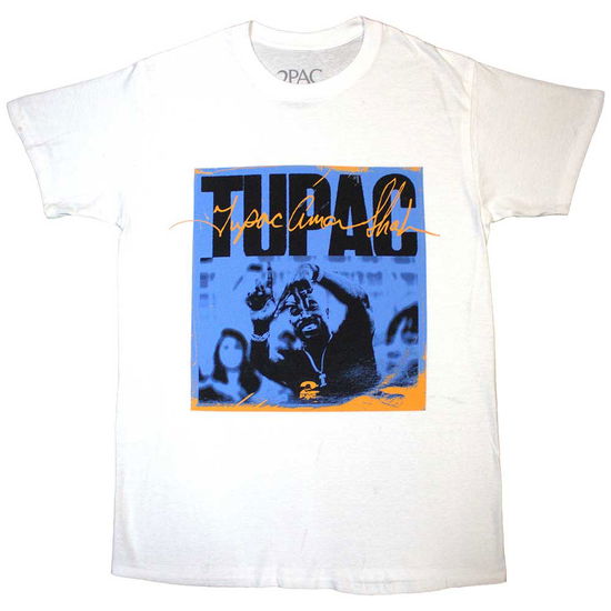 Tupac Unisex T-Shirt: LA Sign - Tupac - Merchandise -  - 5056737246230 - March 19, 2024