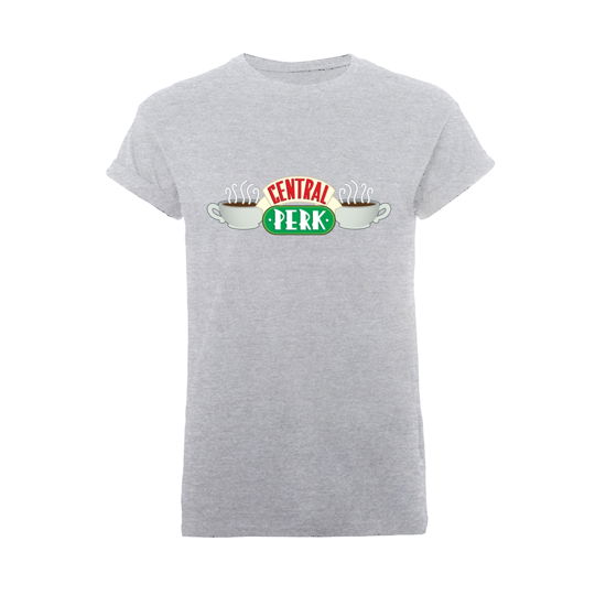 Cover for Friends · Central Perk (Rolled Sleeve) (Klær) [size S] [Grey edition] (2018)