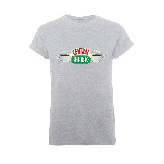 Cover for Friends · Central Perk (Rolled Sleeve) (T-shirt) [size S] [Grey edition] (2018)