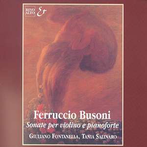 Cover for Ferruccio Busoni  · Sonate X Vl (opp.29 E 36a) (CD)