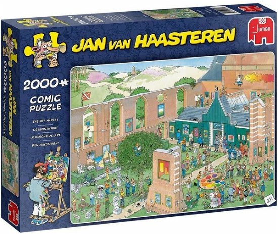 Cover for Jan Van Haasteren · De Kunstmarkt (2000 Stukjes) (Toys) (2015)