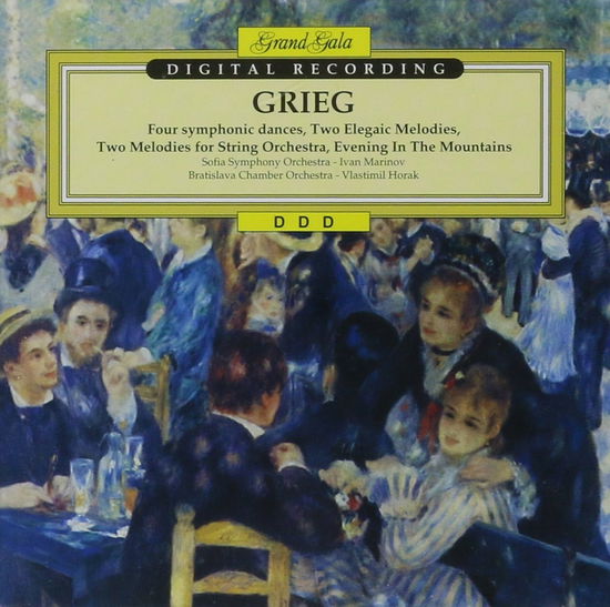 Cover for Sofia Symphony Orchestra / Bratislava Chamber Orchestra / Marinov / Horak · Four Symphonic Dances / Two Elegaic Melodies / Two Melodies for String Orchestr (CD) (1998)