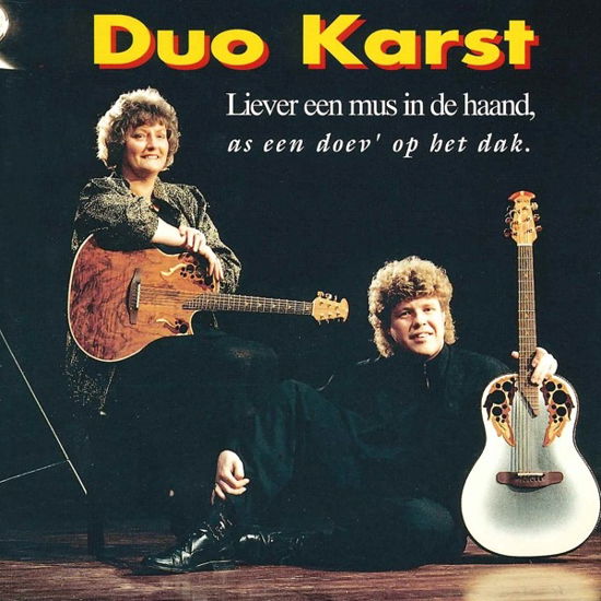 Cover for Duo Karst · Liever Een Mus In De Haand (CD) (2018)