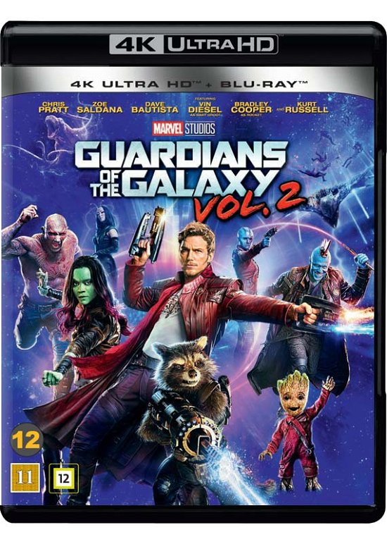 Cover for Guardians of the Galaxy 2 (4K Ultra HD/BD) [4K edition] (2020)