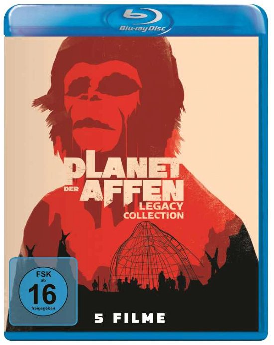 Cover for Planet Der Affen · Planet der Affen - Legacy Collection (Blu-ray) (2020)