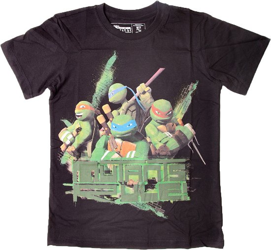 Cover for Teenage Mutant Ninja Turtles · Black Mutants Rule (T-Shirt Bambino 128/134) (T-shirt)