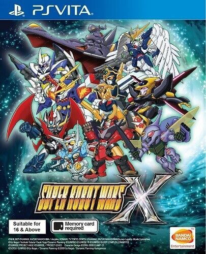 Cover for Namco Bandai · Super Robot Wars X (PSV)