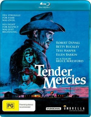 Cover for Tender Mercies (Blu-ray) (2018)