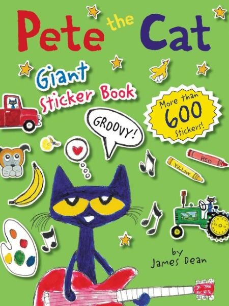Cover for James Dean · Pete the Cat Giant Sticker Book - Pete the Cat (Taschenbuch) (2016)