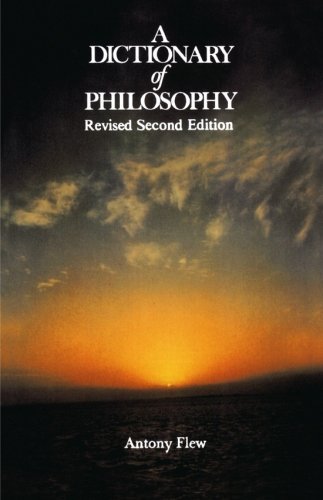 Cover for Antony G. Flew · A Dictionary of Philosophy: Revised Second Edition (Paperback Book) [Revised edition] (1984)