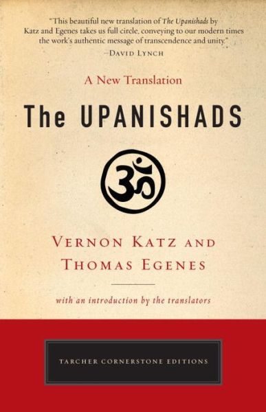 Cover for Katz, Vernon (Vernon Katz) · The Upanishads: A New Translation - Cornerstone Editions (Paperback Book) (2015)