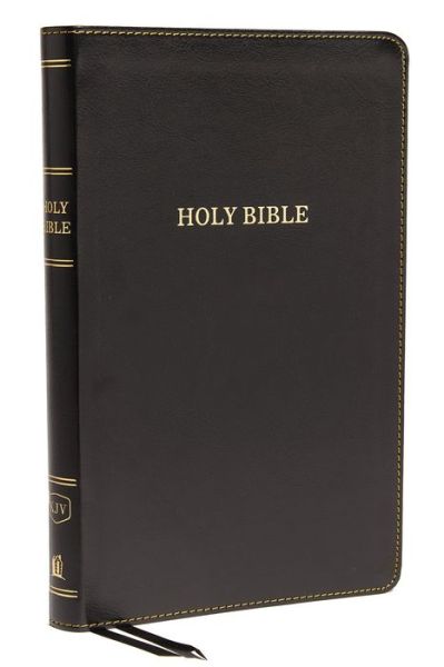 Cover for Thomas Nelson · KJV, Thinline Bible, Leathersoft, Black, Red Letter, Comfort Print Holy Bible, King James Version (Imitation Leather Bo) (2017)