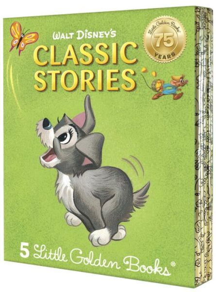 Walt Disney's Classic Stories : Walt Disney's Mickey Mouse and His Spaceship; Scamp; Cinderella's Friends; Little Man of Disneyland; The Lucky Puppy - Jane Werner - Książki - Golden/Disney - 9780736438230 - 5 września 2017