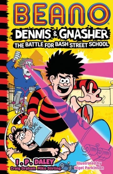 Cover for Beano Studios · Beano Dennis &amp; Gnasher: Battle for Bash Street School - Beano Fiction (Paperback Book) (2021)