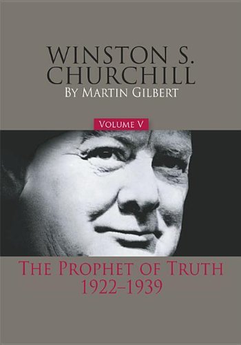 Cover for Martin Gilbert · Winston S. Churchill, Volume 5: the Prophet of Truth, 1922-1939 (Official Biography of Winston S. Churchill) (Hardcover Book) [2nd edition] (2009)