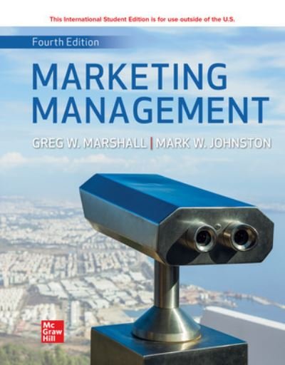 Cover for Greg Marshall · Marketing Management ISE (Paperback Book) (2022)