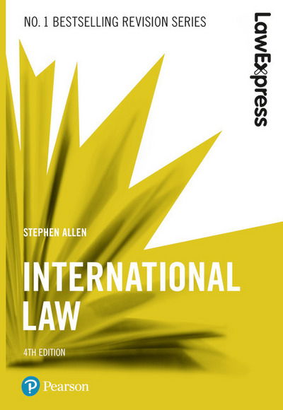 Cover for Stephen Allen · Law Express: International Law - Law Express (Pocketbok) (2018)