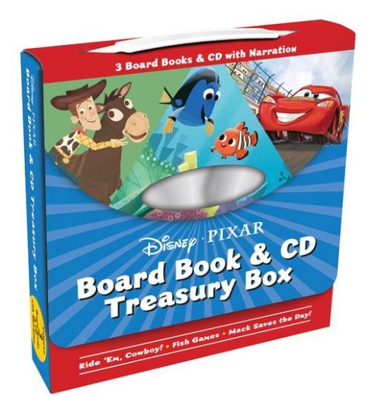 Cover for Disney Book Group · Disney*Pixar Board Book &amp; CD Treasury Box (Gebundenes Buch) (2017)