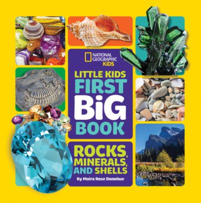 Cover for National Geographic Kids · Little Kids First Big Book of Rocks, Minerals and Shells (Book) [Library edition] (2021)