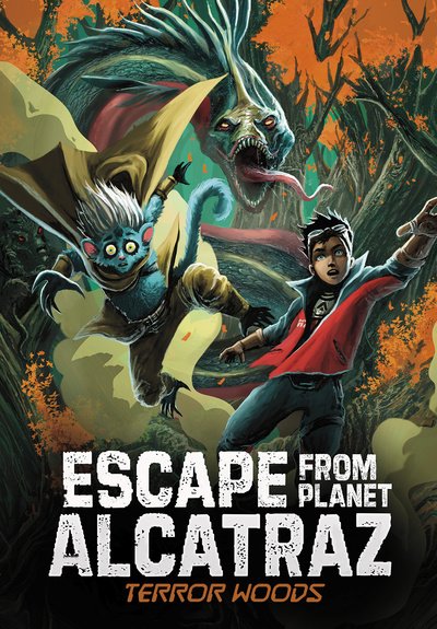 Cover for Dahl, Michael (Author) · Terror Woods - Escape from Planet Alcatraz (Paperback Bog) (2020)